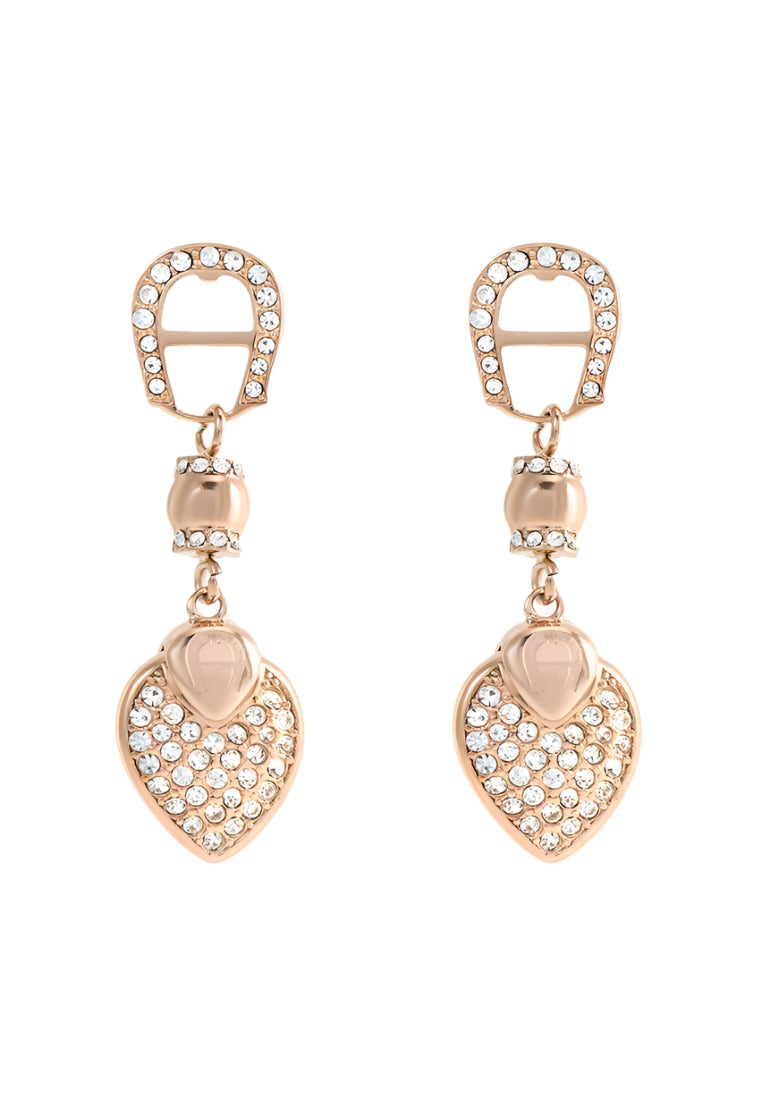 AIGNER Earrings - rose gold colored