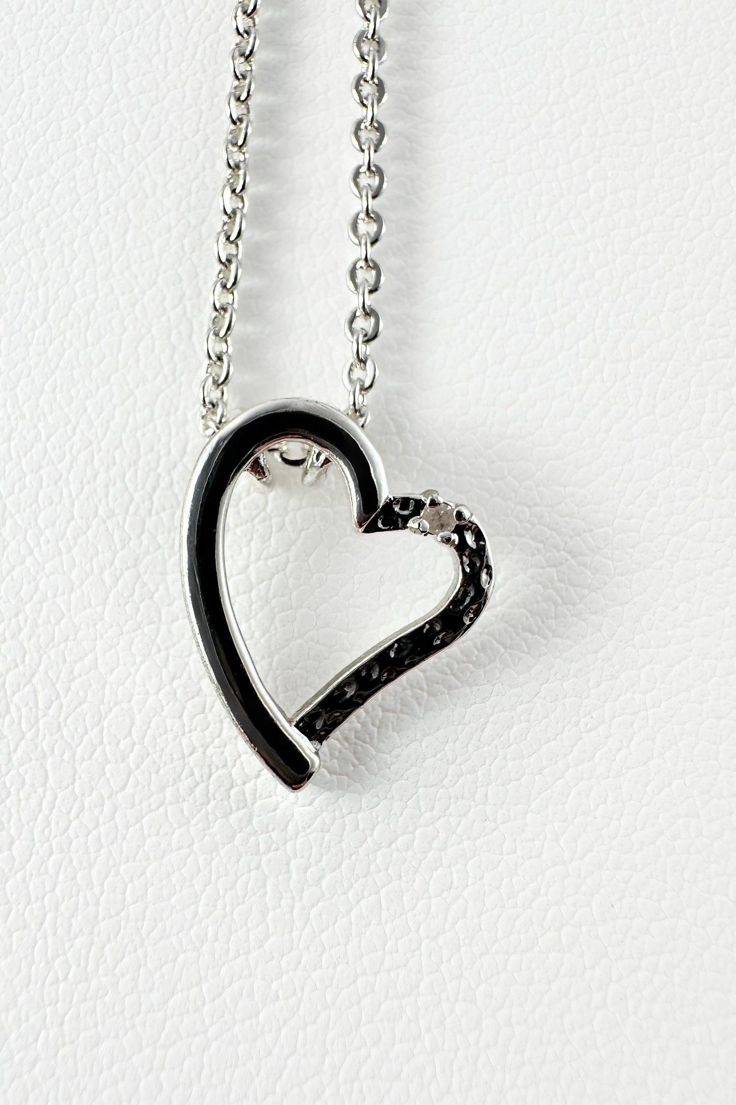 Sterling Silver Heart Necklace