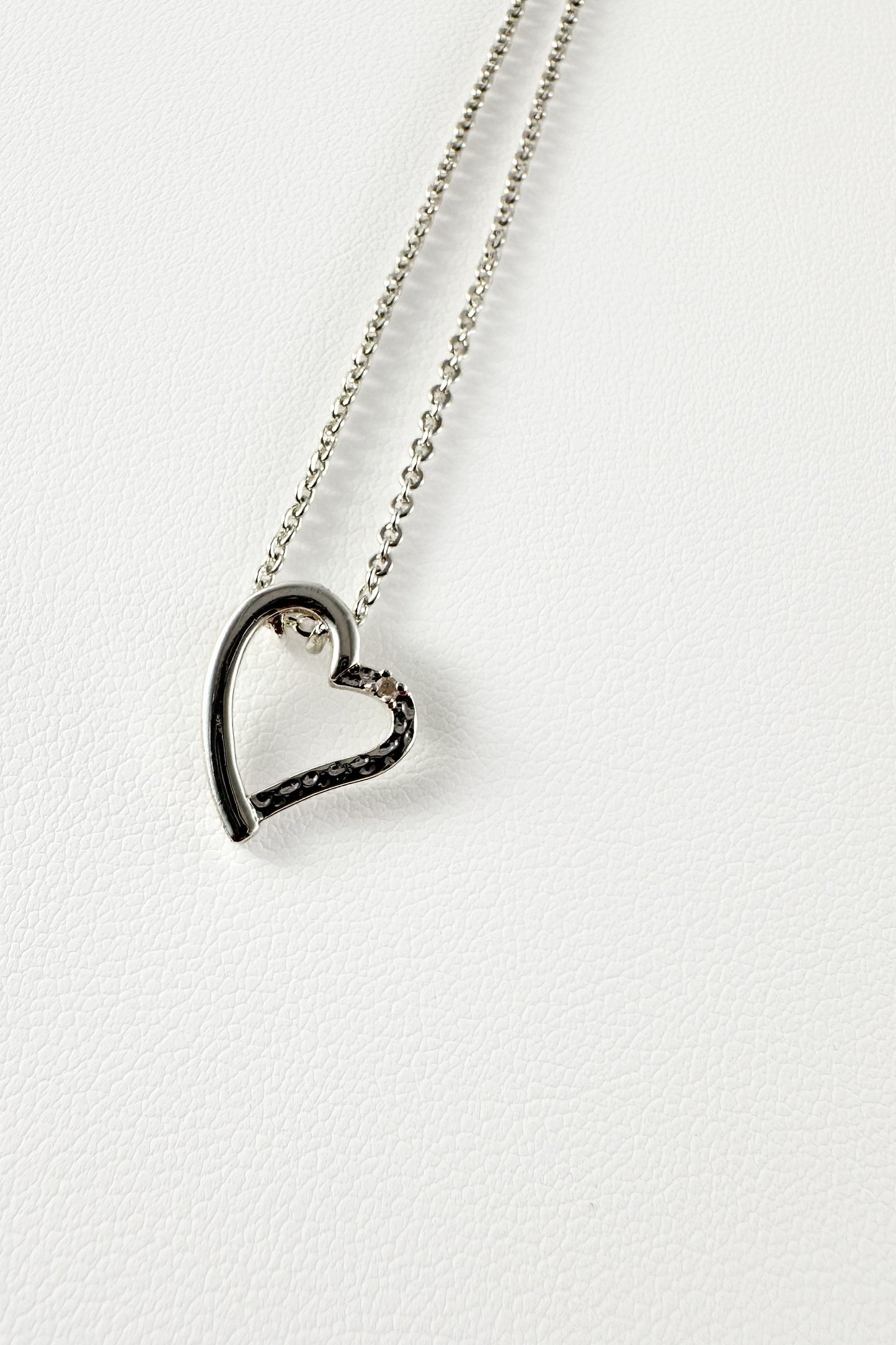 Sterling Silver Heart Necklace