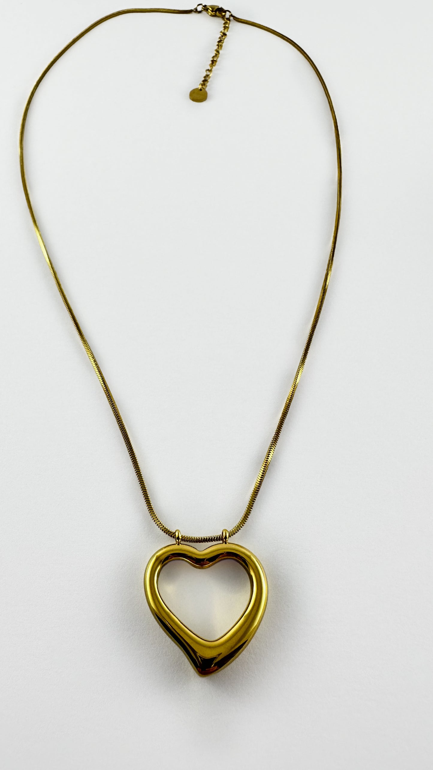 Dotti Love Heart Necklace Gold