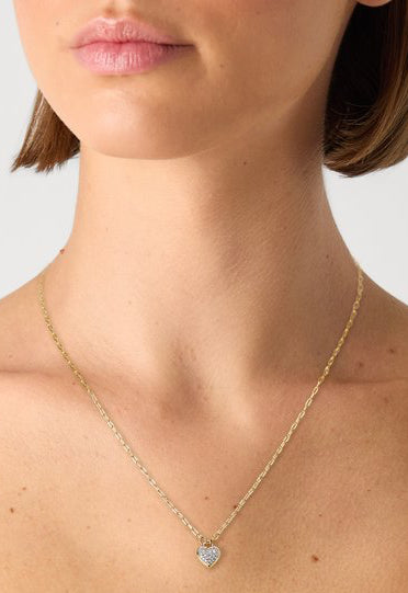 Kate Spade New York WITH ALL MY HEART PAVE PENDANT - Necklace