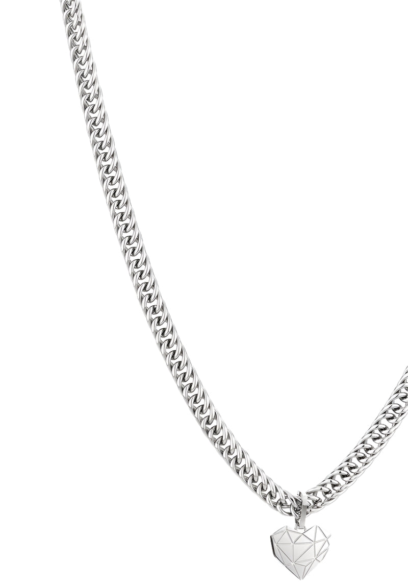 Liebeskind Berlin BROKEN HEART - Necklace Silver