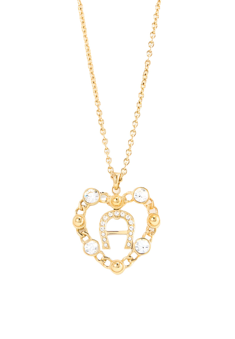 AIGNER- Medium heart Necklace - gold colored