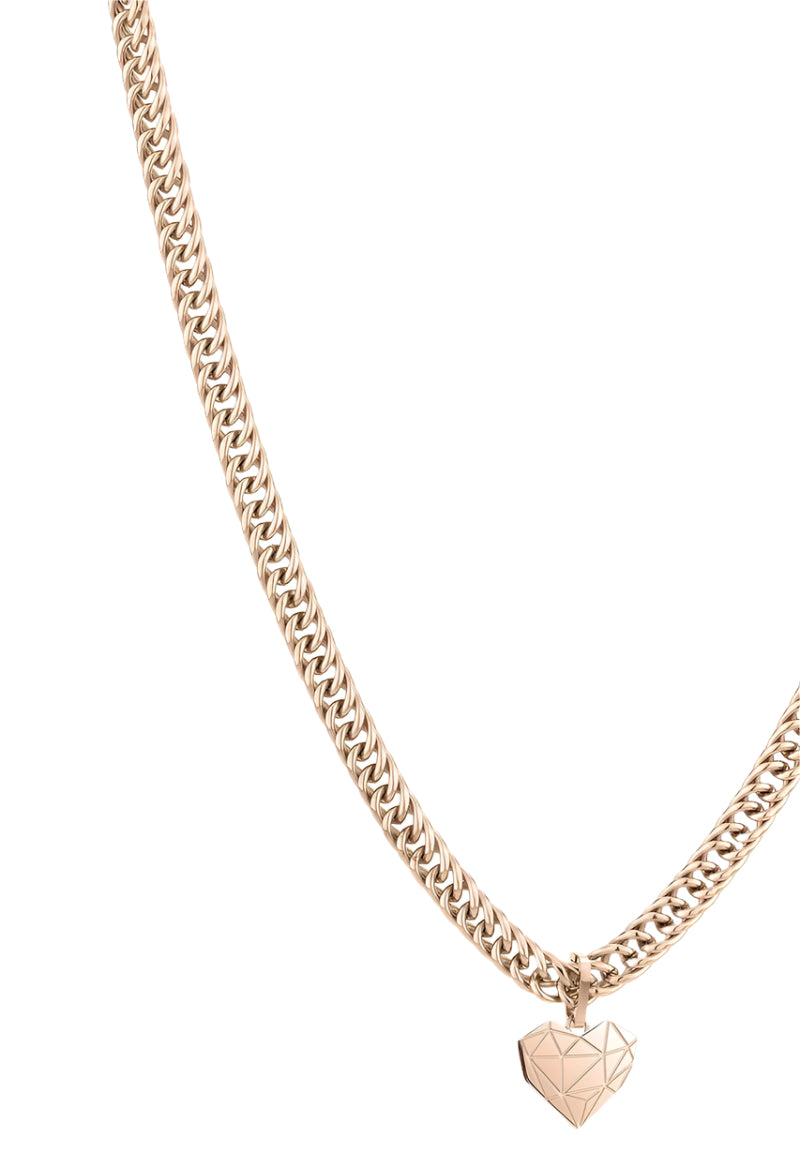 Liebeskind Berlin BROKEN HEART - Necklace RoseGold