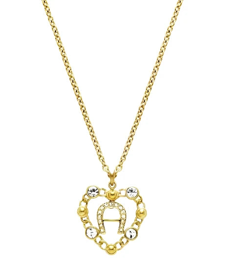 AIGNER- Medium heart Necklace - gold colored