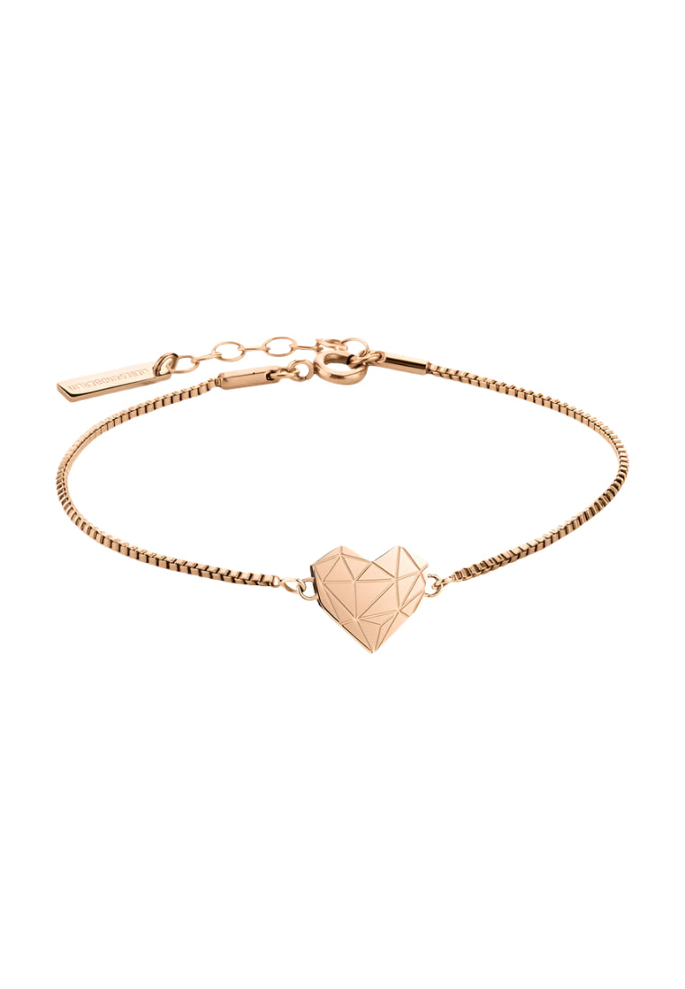 Liebeskind Berlin Broken Heart Bracelet Rose-Gold