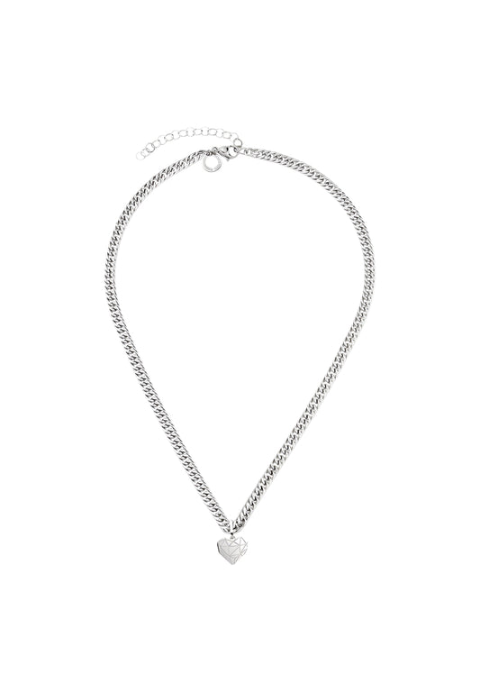 Liebeskind Berlin BROKEN HEART - Necklace Silver