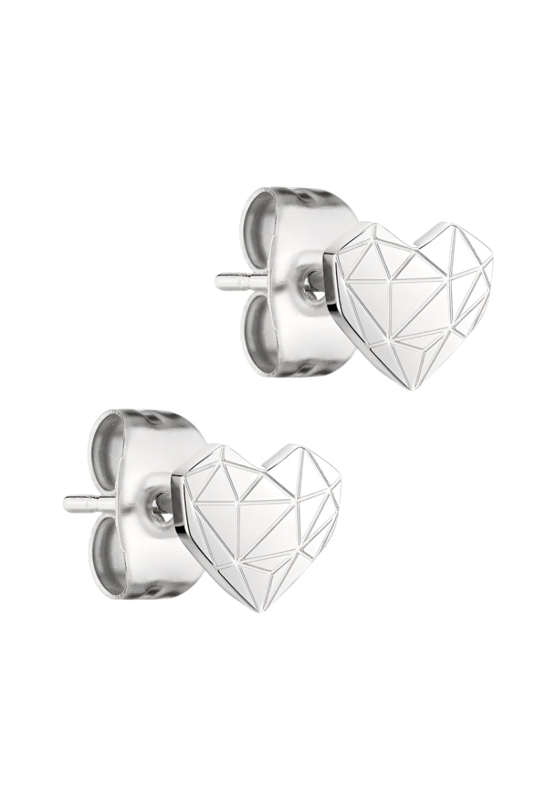 Liebeskind Berlin Mini Broken heart Stud Earrings